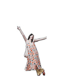 Xishuangbanna Thailand Travel Wearing Seaside Holiday Bohemian Ethnic Style Print Loose Sling Dress
