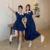Simple Thin Dress 2025 Summer Slim Dress A-Word Dress Small Casual Temperament Dress