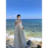 Suspension Dress Women's Summer 2025 New Small Design Temperament Tea Break French Dress Skirt
